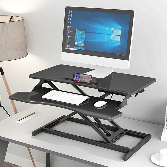 adjustable standing desk converter amazon